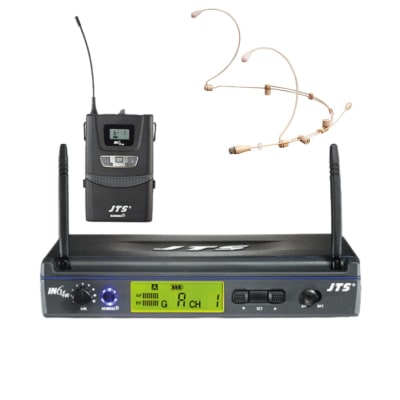 IN64R/IN64TB/CX-500FHW/MA-500 Micrófono inalámbrico single cintillo vocal/flauta JTS