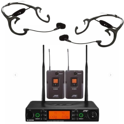 PACK RU-8012DB/RU850LTB + CX-504 MIC. CINTILLO CARDIOIDE NEGRO GRUESO JTS1