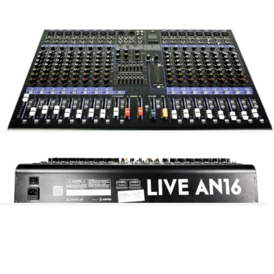 LIVE AN16 Mixer análogo 16 canales c/fx AUDIOLAB1