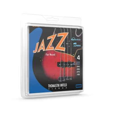 JF344 BAJO 4 CUERDAS FLAT WOUND THOMASTIK