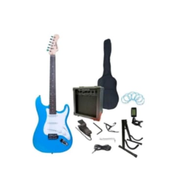 PAC-6 PACK GUITARRA ELECTRICA BL/AZUL SCORPION