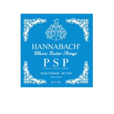 850HT CUERDAS GUITARRA NYLON HT PSP HANNABACH