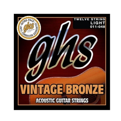 VN-12L 12  CUERDAS GUITARRA ACUSTICA METAL GHS
