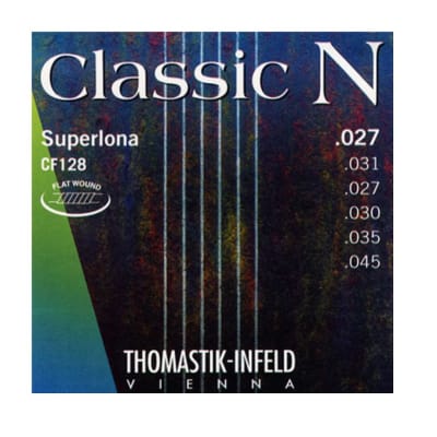 CF128 CUERDAS GUITARRA CLASICA FLAT WOUND THOMASTIK
