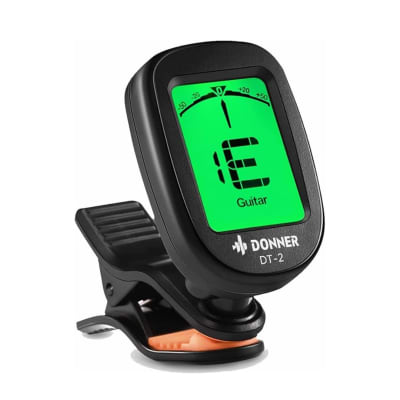 DT-2 Afinador Guitarra/Bajo clip1