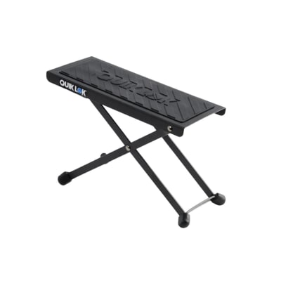 TABURETE METALICO P/GUITARRISTA CLASICO COLOR:NEGRO FS01 QUIK LOCK1