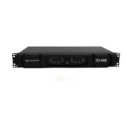 TEX-4450 amplificador de clase D, 4 x 300W @ 8-ohm y 4 x 450W @ 4-ohm AUDIOLAB