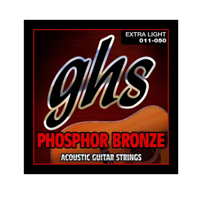 S315 CUERDAS GUITARRA ACUSTICA METAL GHS