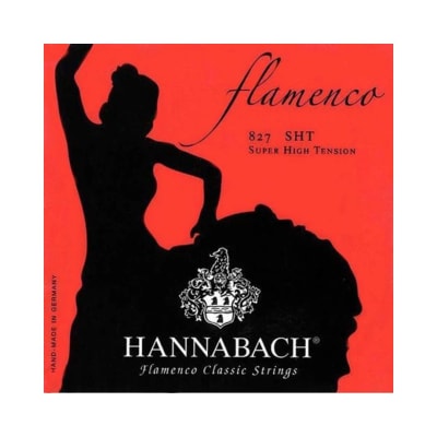 E827SHT CUERDAS GUITARRA NYLON  FLAMENCO SHT HANNABACH