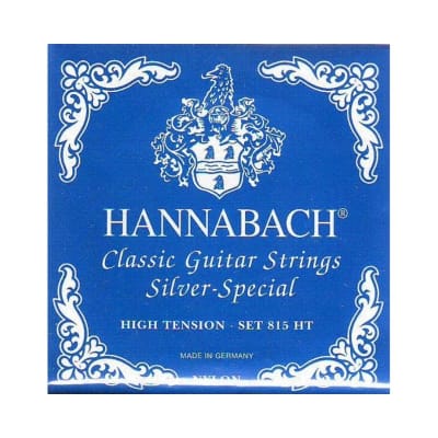 E815HT CUERDAS GUITARRA NYLON  HT HANNABACH