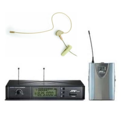 PACK US-901D/PT-950B+CM-8015F CINTILLO MINIATURA BEIGE OMNIDIRECCIONAL JTS