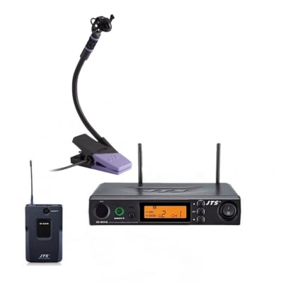 RU-8011D/RU850TB/CX-508W (Pack) Micrófono inalámbrico single condensador saxo/acordeón JTS