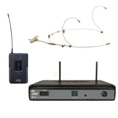 E-7R/E7TB/CM-825IF (Pack) Micrófono inalámbrico single cintillo miniatura omni beige JTS