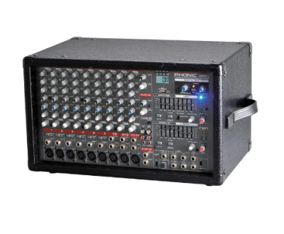 POWERPOD 1082R BK MIXER C/POWER ANALOGO PHONIC1