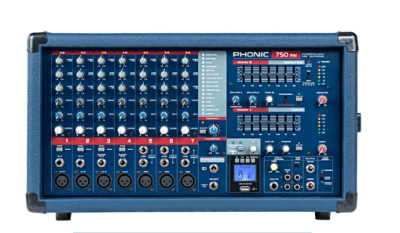 POWERPOD 750RW MIXER C/POWER USB BLUETOOTH PHONIC1
