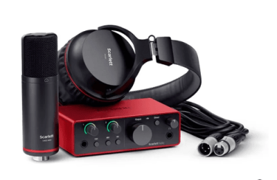 SCARLETT SOLO STUDIO PACK HOMESTUDIO 4TA GEN FOCUSRITE1