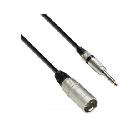 CLM-XMST1,5 CABLE BALANCEADO PLUG ST A XLR MACHO 1,5 MTS