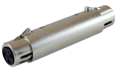 ES-CO022 COPLA XLR HEMBRA-HEMBRA METÁLICO CABLELAB