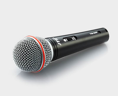 TM-989 MIC. DINAMICO VOCAL C/SWITCH, C/MALETA JTS