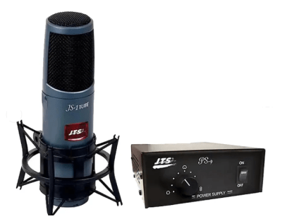JS-1TUBE+PS-9 MIC CONDENSADOR DE ESTUDIO C/FUENTE JTS