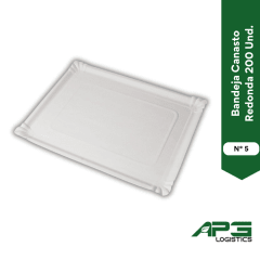 Bandeja Cartulina Rectangular N° 5. 200 Und