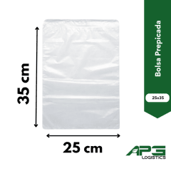 Rollo Bolsa Prepicada 25x35 Pack 10,2Kg Aprox