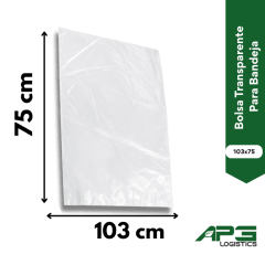 Bolsa Transparente Para Bandeja 103x75cm