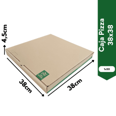 Caja Pizza 38x38 50und