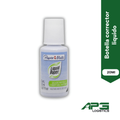Botella corrector liquido Liquid Paper 20Ml