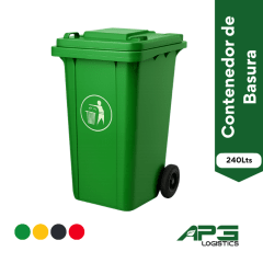 Contenedor de Basura 240Lts A - Pedido