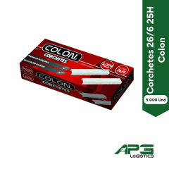 Corchetes 26/6 25H Colon 5.000Und