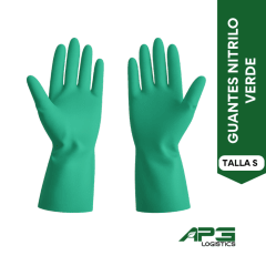 Guante Heavy Duty Talla S (Nitrilo)