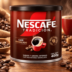 Café Inst. Nescafe Granulado 400 gr