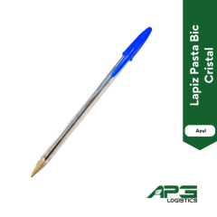 Lapiz Pasta Azul Bic Cristal
