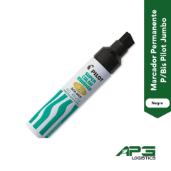 Marcador Permanente P/Bis Pilot Jumbo Negro