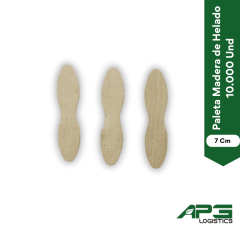 Paleta Madera de Helado 7 Cm 10.000 Und
