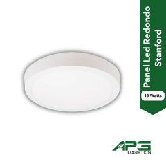 Panel Led Redondo S/Puesto 18w Stanford