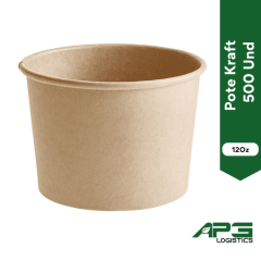 Pote Kraft 12Oz 500Und