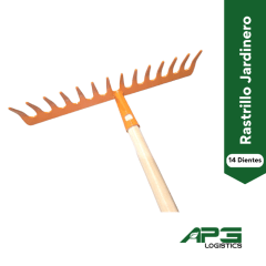 Rastrillo Jardinero de 14 Dientes