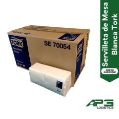 Servilleta Mesa Blanca Tork 30x30 2.400 Und
