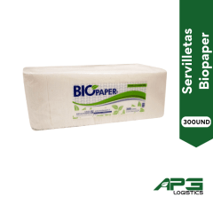 Servilleta Coctel Biopaper 10x300 Und