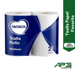 Toalla Papel Favorita 1x2und 22 Mts