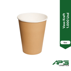 Vaso Kraft 12oz. 1.000 Und. C
