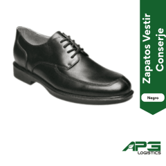 Zapatos Vestir Conserje Negro  - A Pedido