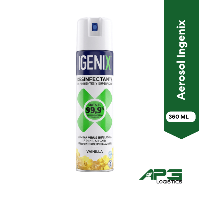 Desodorante Aerosol Igenix Vainilla 360cc1