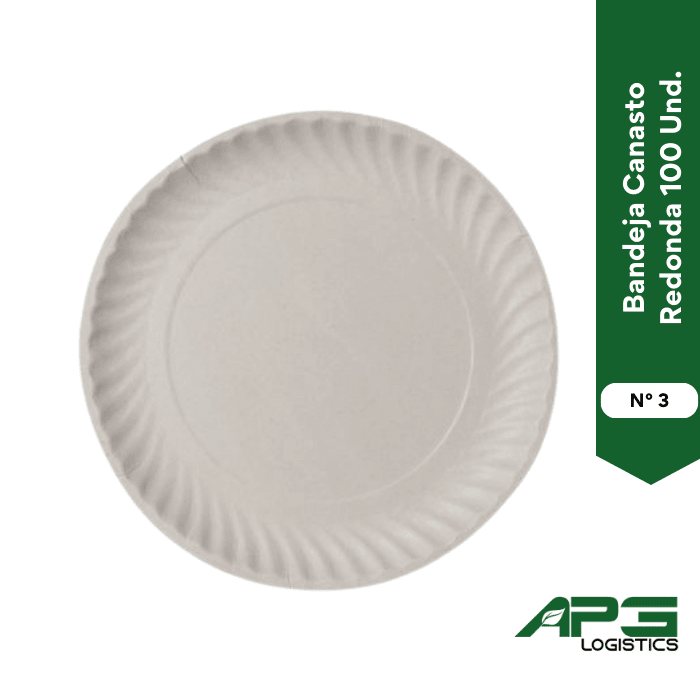 Bandeja Cartulina Redonda N° 3 100 Und1