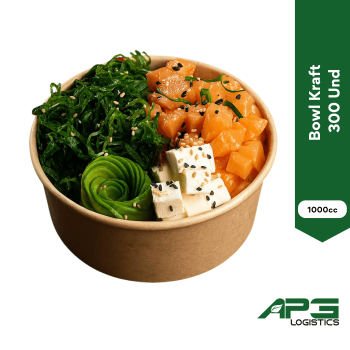 Bowl kraft para alimentos