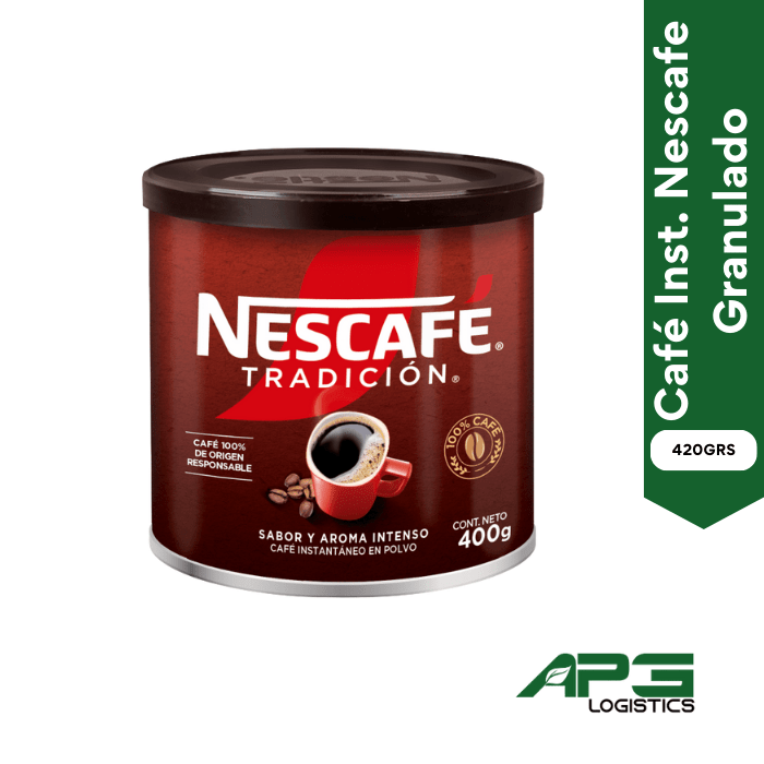 Café Inst. Nescafe Polvo 400gr1