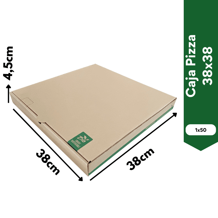 Caja Pizza 38x38 50und1