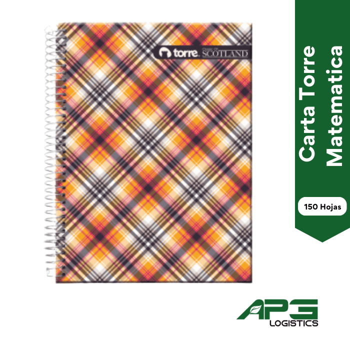 Cuaderno Carta Torre Matematica 150 Hojas1